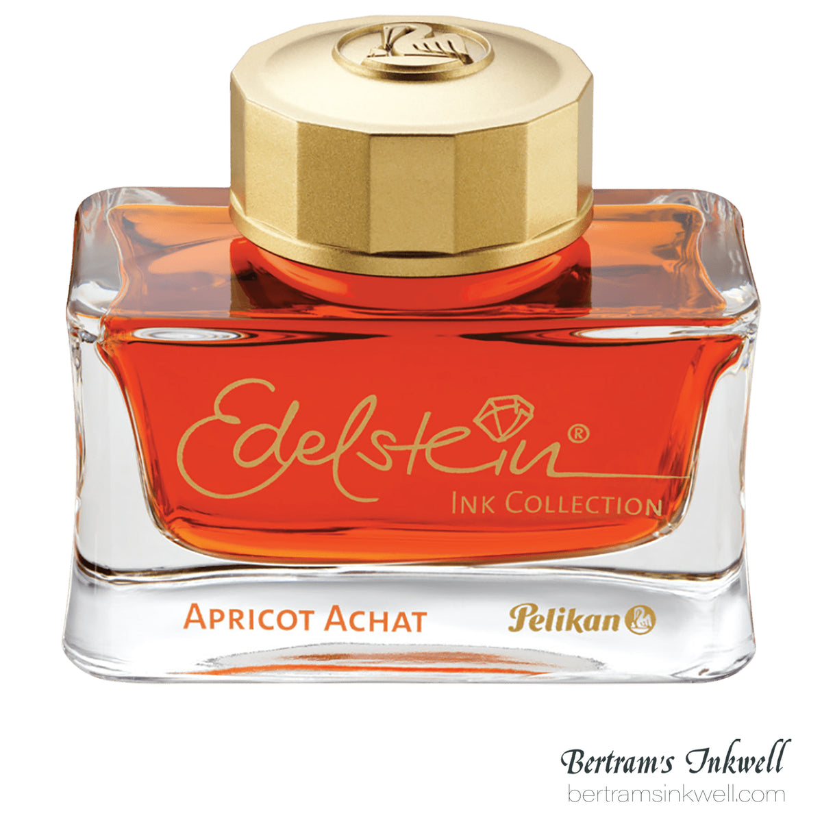 Pelikan Edelstein 2025 Ink Of The Year Apricot Achat Fountain Pen Bottle Ink 50ml
