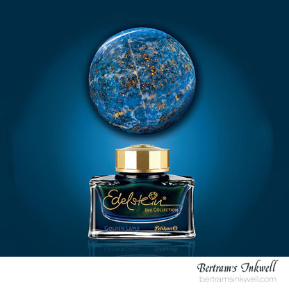 Pelikan Edelstein Golden Lapis 2024 Special Edition Fountain Pen Bottle Ink 50ml