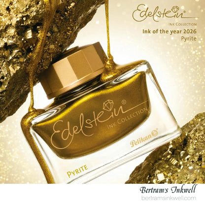 Pelikan Edelstein Ink of the Year 2026 Pyrite — 50 ml Bottled Ink