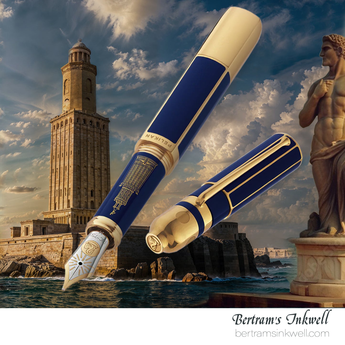 Pelikan Lighthouse of Alexandria Limited Edition Fountain Pen, 2007