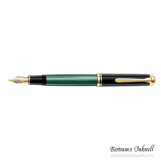 Pelikan Souveran M800 Black-Green Fountain Pen