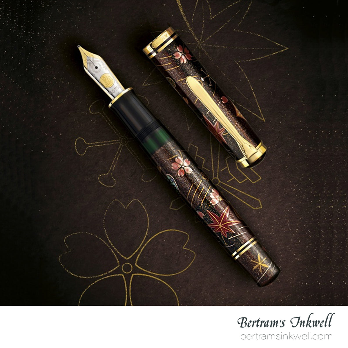 Pelikan Souverän M1000 Maki-e Four Seasons Lucky Charm Fountain Pen, 2026  829007
