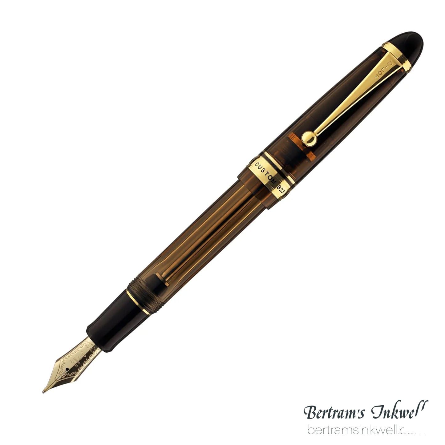 Pilot Custom 823 Amber Fountain Pen