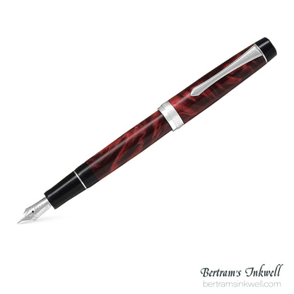 Pilot Custom Heritage SE Marble Red with Silver Trim Fountain Pen