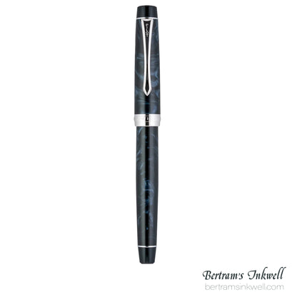 Pilot Custom Heritage SE Marble Black with Silver Trim Fountain Pen