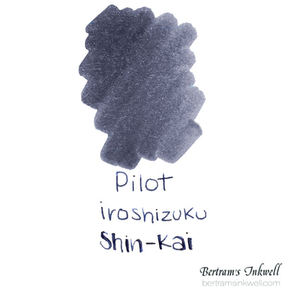 Pilot Iroshizuku Shin-Kai Ink (Deep Sea Blue Black) Bottled Ink