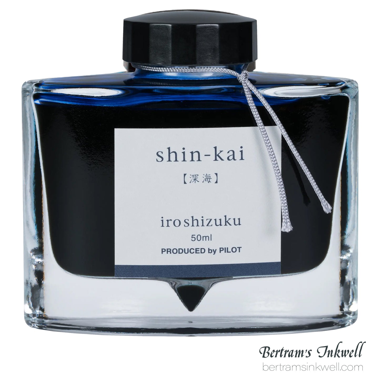 Pilot Iroshizuku Shin-Kai Ink (Deep Sea Blue Black) Bottled Ink