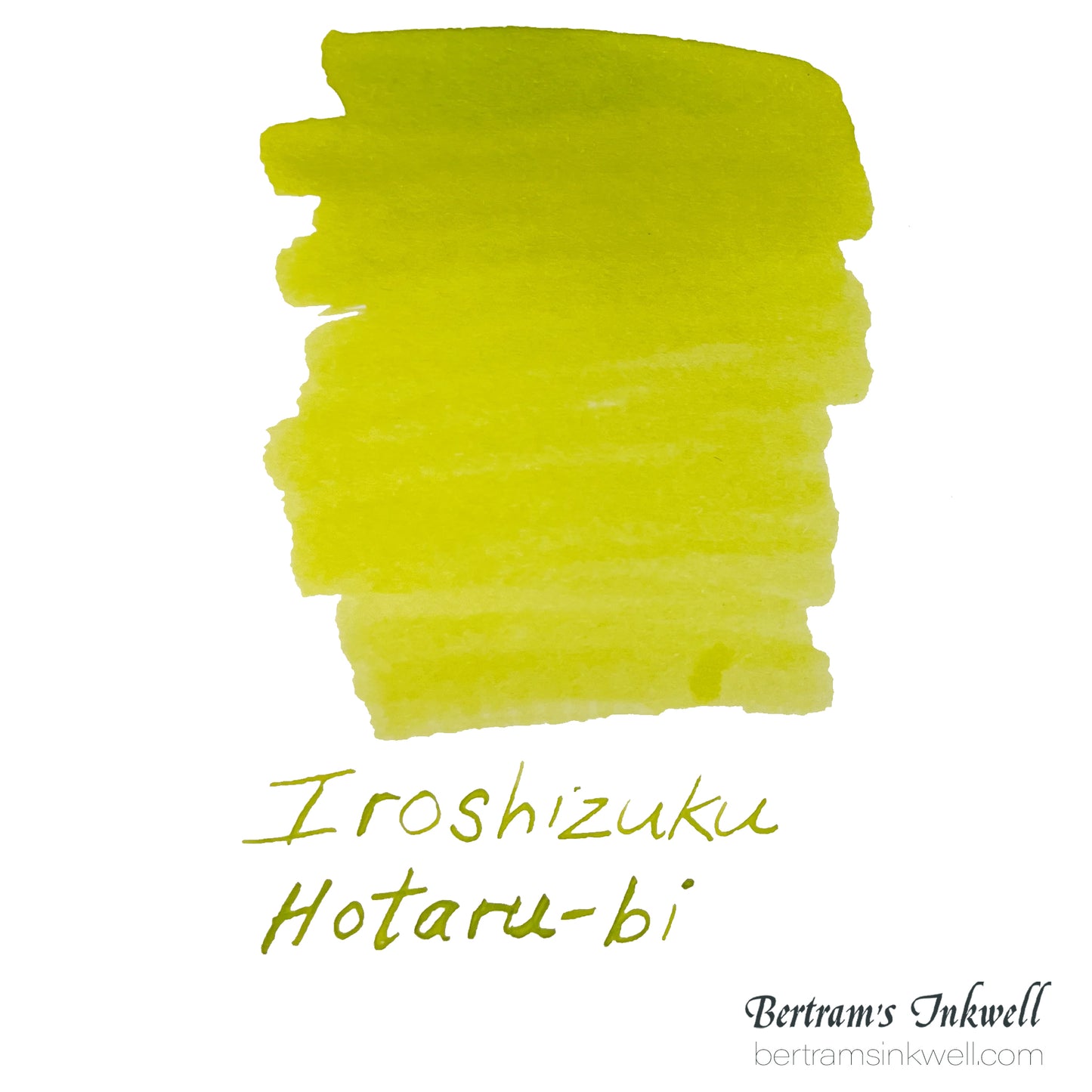 Pilot Iroshizuku Hotaru-Bi (Light of Fireflies) Bottled Ink