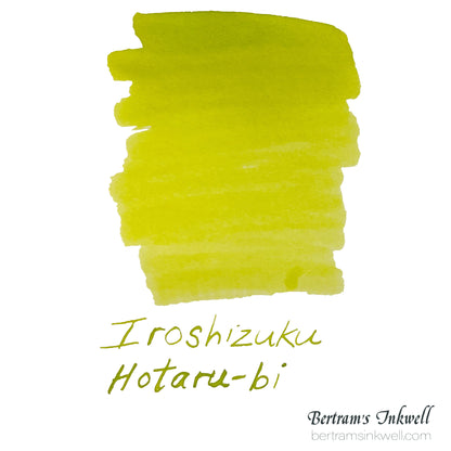 Pilot Iroshizuku Hotaru-Bi (Light of Fireflies) Bottled Ink