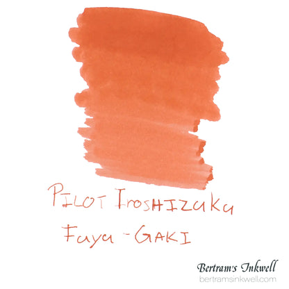 Pilot Iroshizuku Winter Persimmon (Fuyu-gaki) Bottled Ink