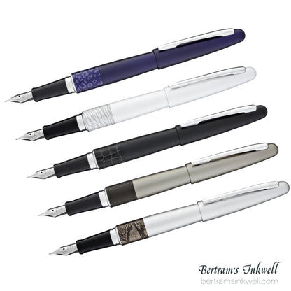 Pilot Metropolitan Animal with Crocodile Matte Black Pattern Fountain Pen