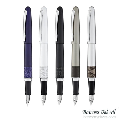 Pilot Metropolitan Animal with Crocodile Matte Black Pattern Fountain Pen