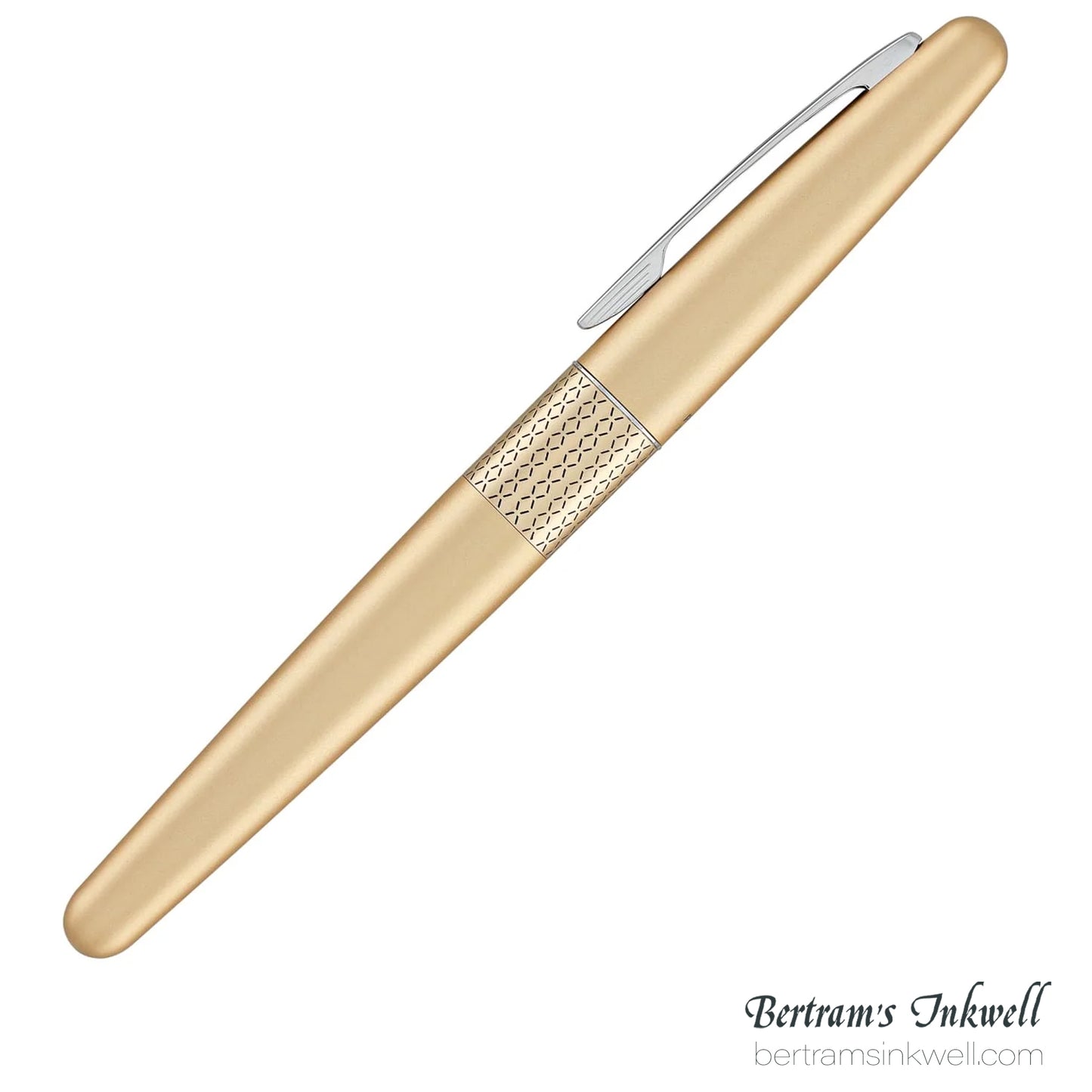 Pilot Metropolitan Gold with Zig Zag Pattern Fountain Pen
