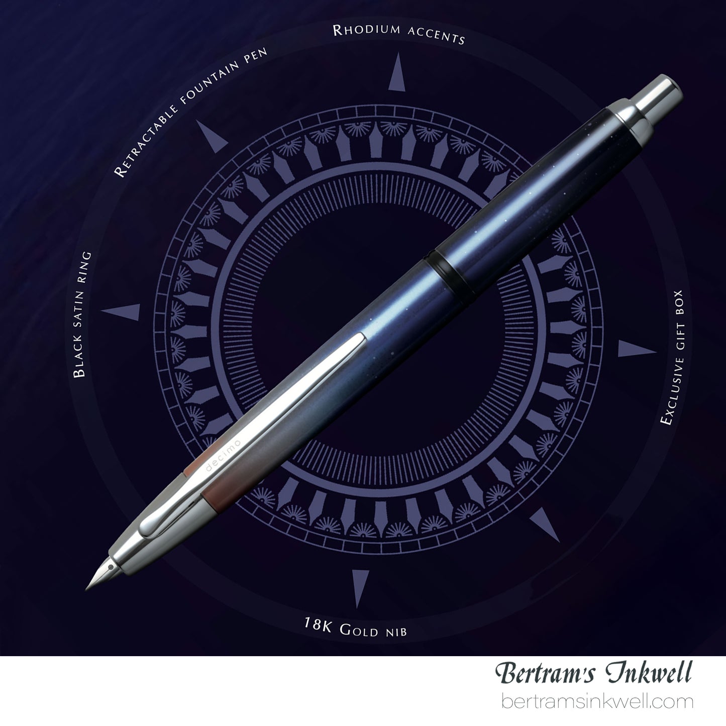 Pilot Vanishing Point Decimo 20th Anniversary Limited Edition Fountain Pen