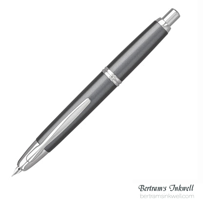 Pilot Vanishing Point Gunmetal Gray with Rhodium Accents Fountain Pen