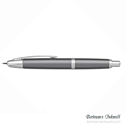 Pilot Vanishing Point Gunmetal Gray with Rhodium Accents Fountain Pen