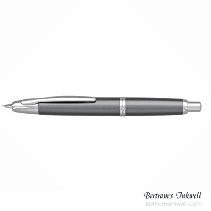 Pilot Vanishing Point Gunmetal Gray with Rhodium Accents Fountain Pen