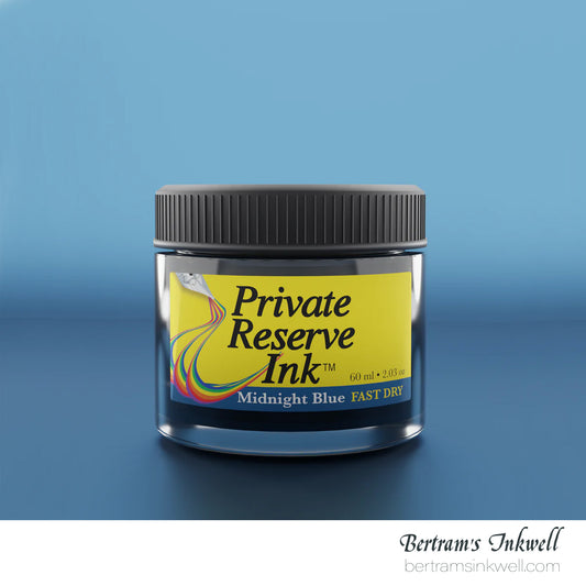 Private Reserve Ink Midnight Blue FAST DRY Ink Bottle 60 ml