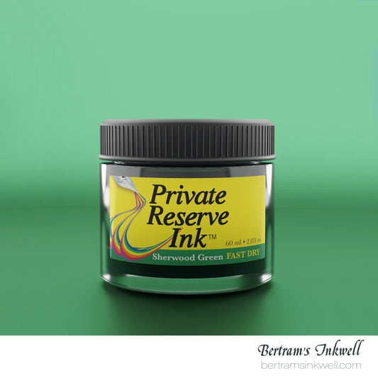 Private Reserve Ink Sherwood Green FAST DRY Ink Bottle 60 ml