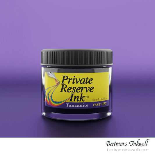 Private Reserve Ink Tanzanite FAST DRY Ink Bottle 60 ml