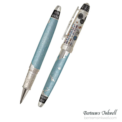 David Oscarson Spirit of St. Louis Rollerball - Charles Lindbergh Sky Blue