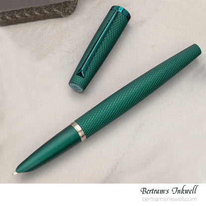 Diplomat Viper Green Guilloche Fountain Pen