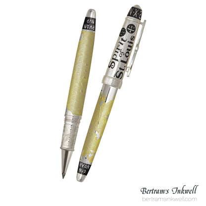 David Oscarson Spirit of St. Louis Rollerball - Charles Lindbergh Sunburst