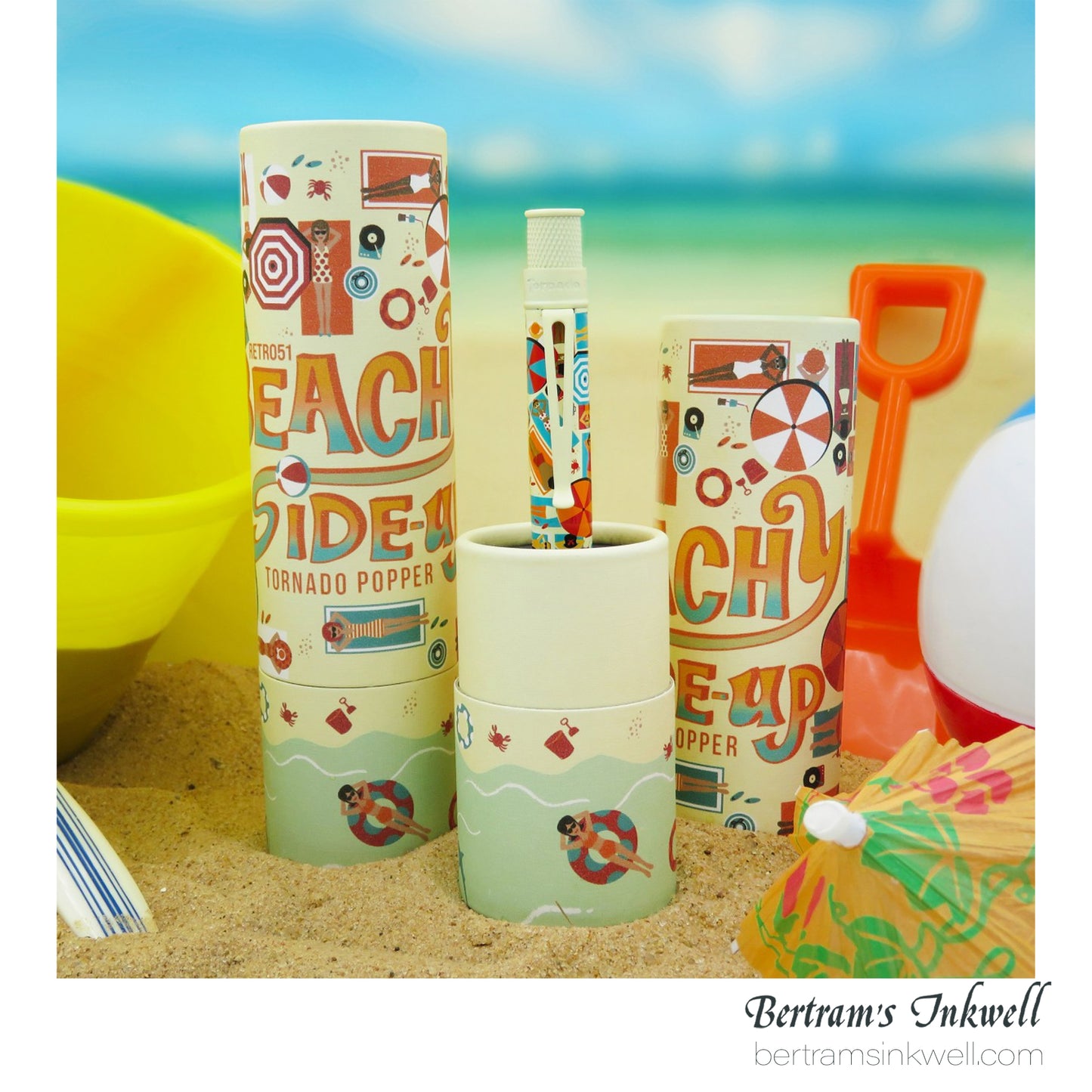 Retro 51 Tornado Popper™ - Beachy Side-Up Rollerball Limited Edition