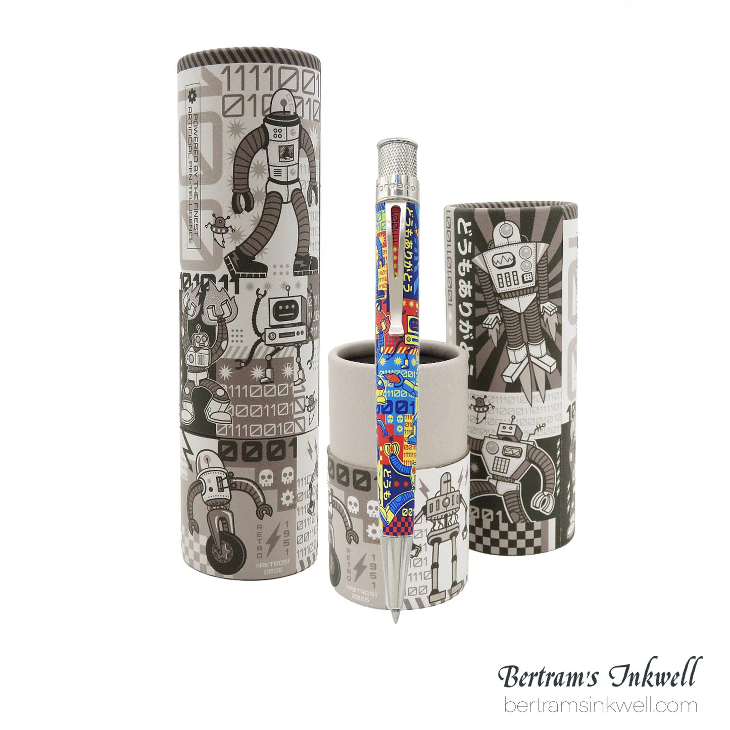 Retro 51 Tornado™ Popper Roboto1™ Limited Edition Rollerball