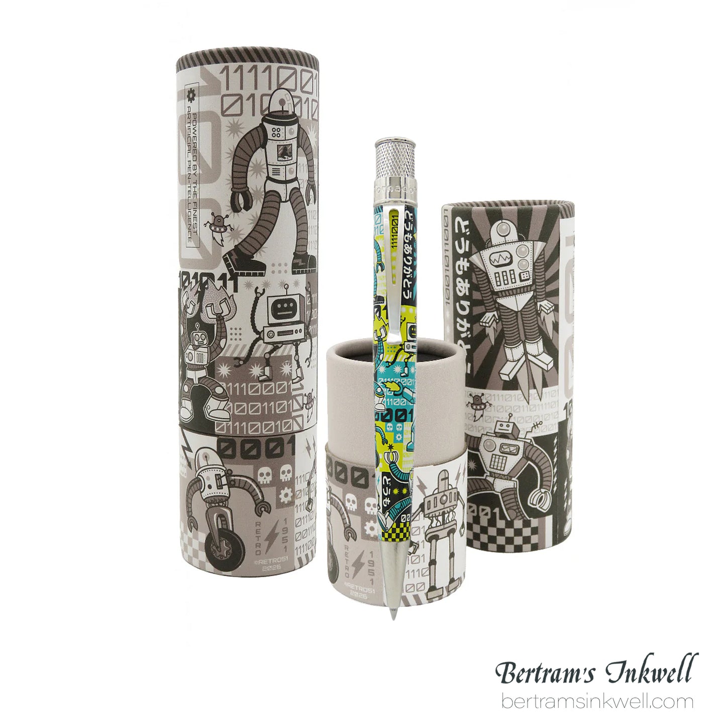 Retro 51 Tornado™ Popper Roboto1™ Limited Edition Rollerball