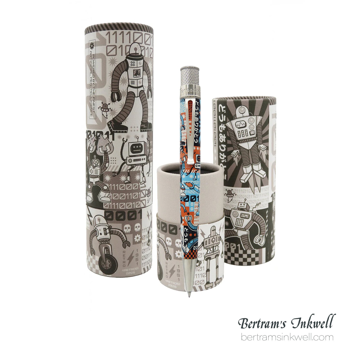 Retro 51 Tornado™ Popper Roboto1™ Limited Edition Rollerball