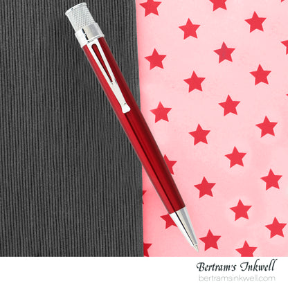 Retro 51 Tornado™ Classic Lacquer - Red Rollerball