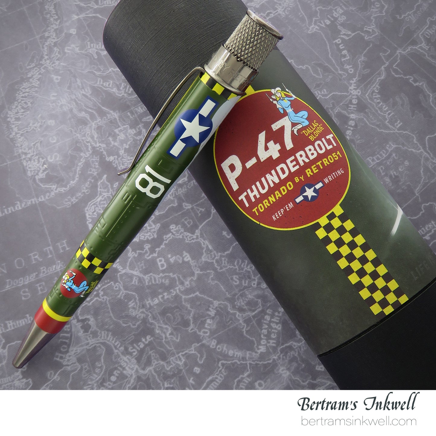 Retro 51 Tornado™ Vintage Metalsmith - P-47 Thunderbolt Rollerball