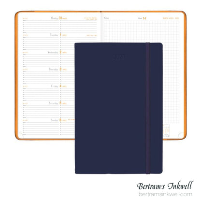 Rhodia 2026 Webplanner Notebook - Black cover
