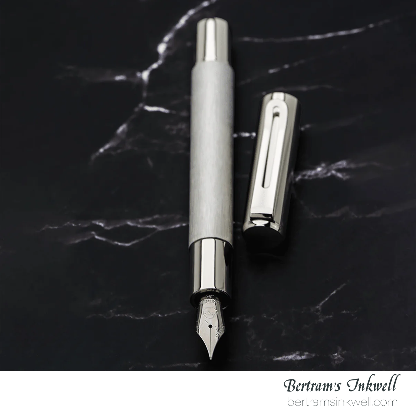 Monteverde Ritma Brushed Stainless Steel Fountain Pen