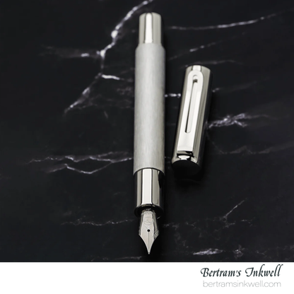 Monteverde Ritma Brushed Stainless Steel Fountain Pen