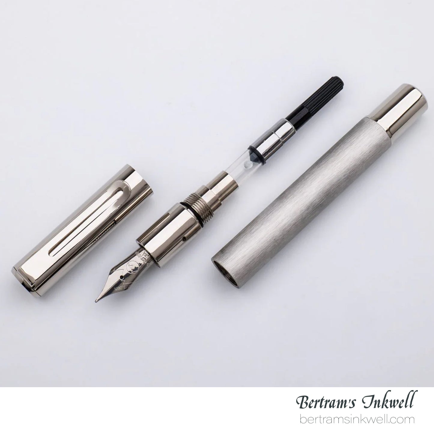 Monteverde Ritma Brushed Stainless Steel Fountain Pen