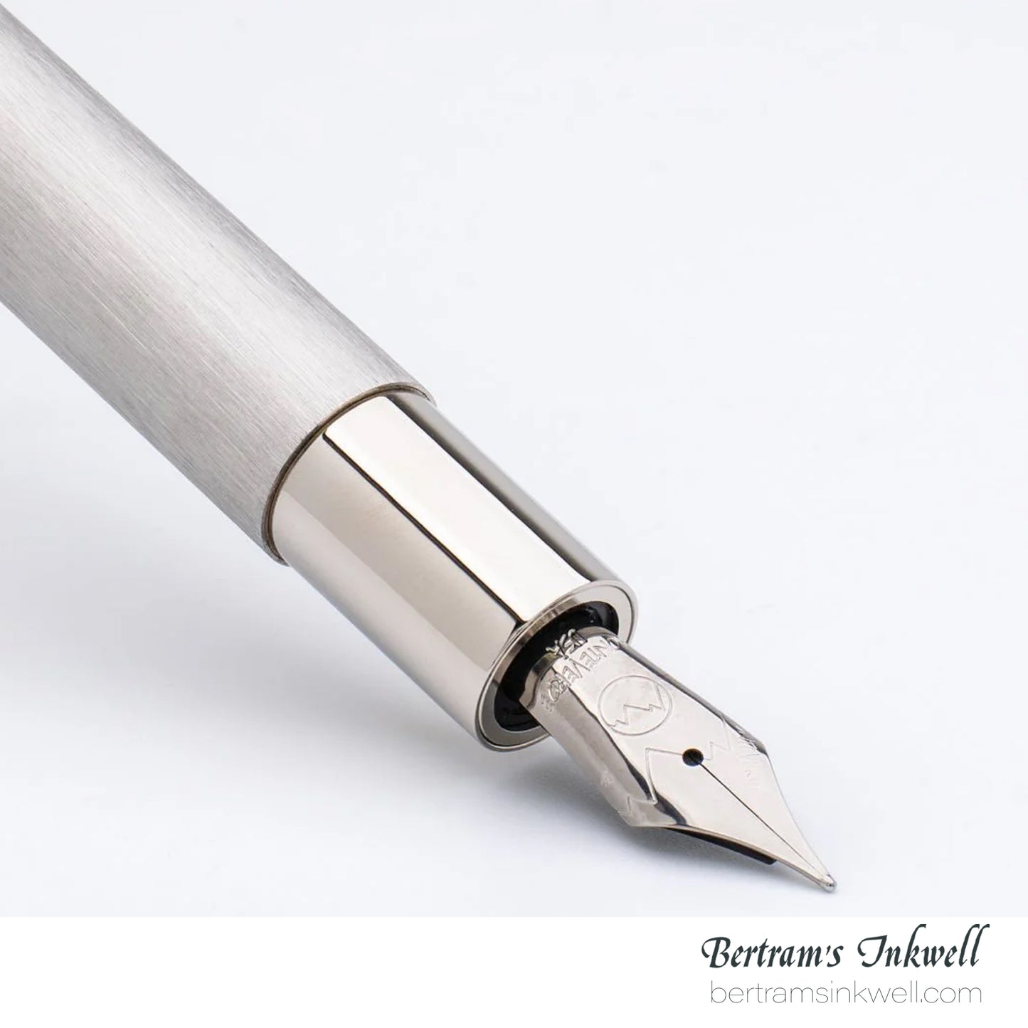 Monteverde Ritma Brushed Stainless Steel Fountain Pen