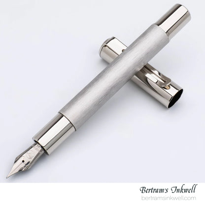 Monteverde Ritma Brushed Stainless Steel Fountain Pen
