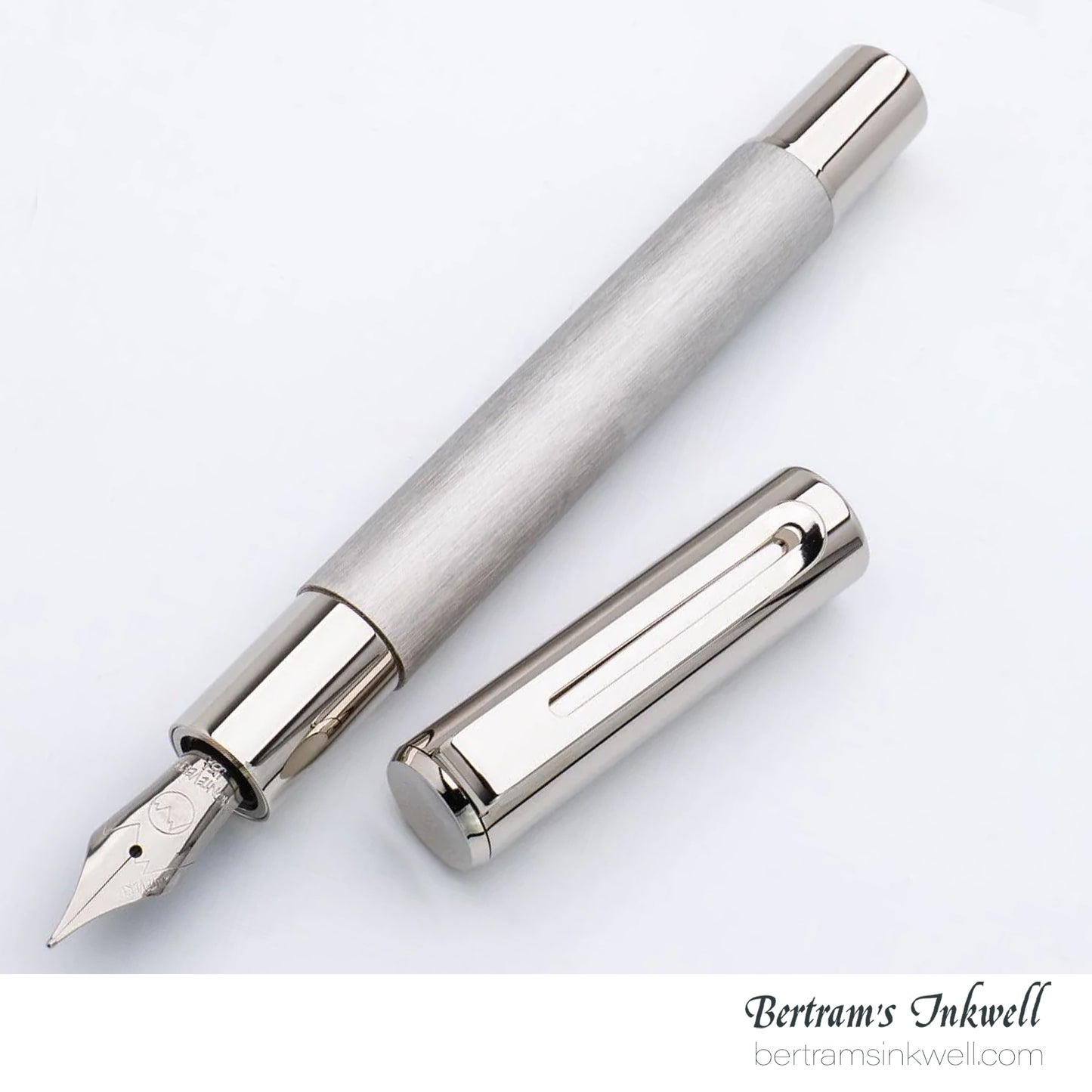 Monteverde Ritma Brushed Stainless Steel Fountain Pen