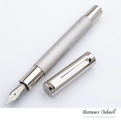 Monteverde Ritma Brushed Stainless Steel Fountain Pen