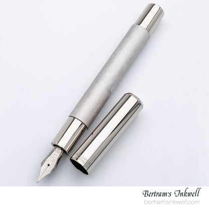 Monteverde Ritma Brushed Stainless Steel Fountain Pen