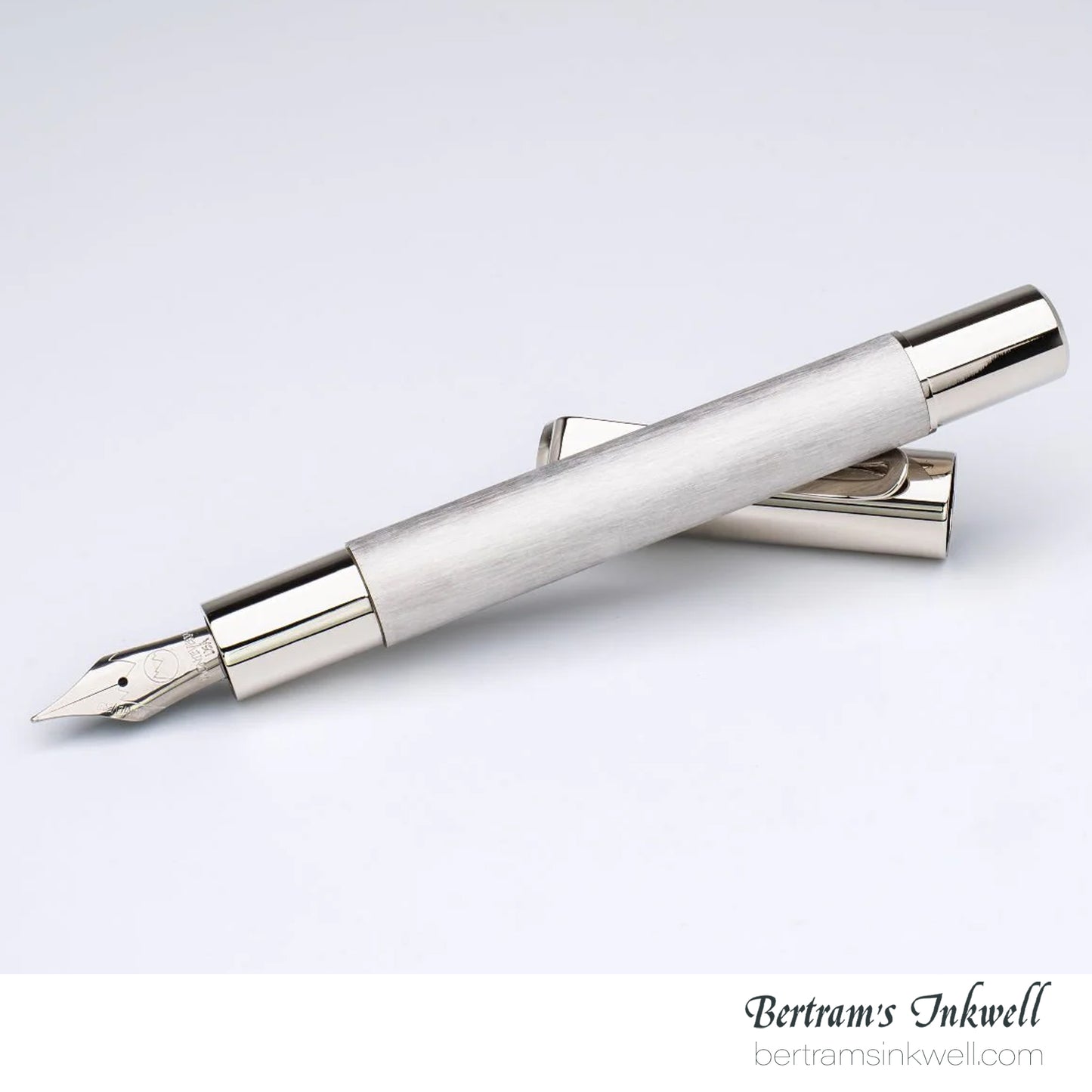 Monteverde Ritma Brushed Stainless Steel Fountain Pen