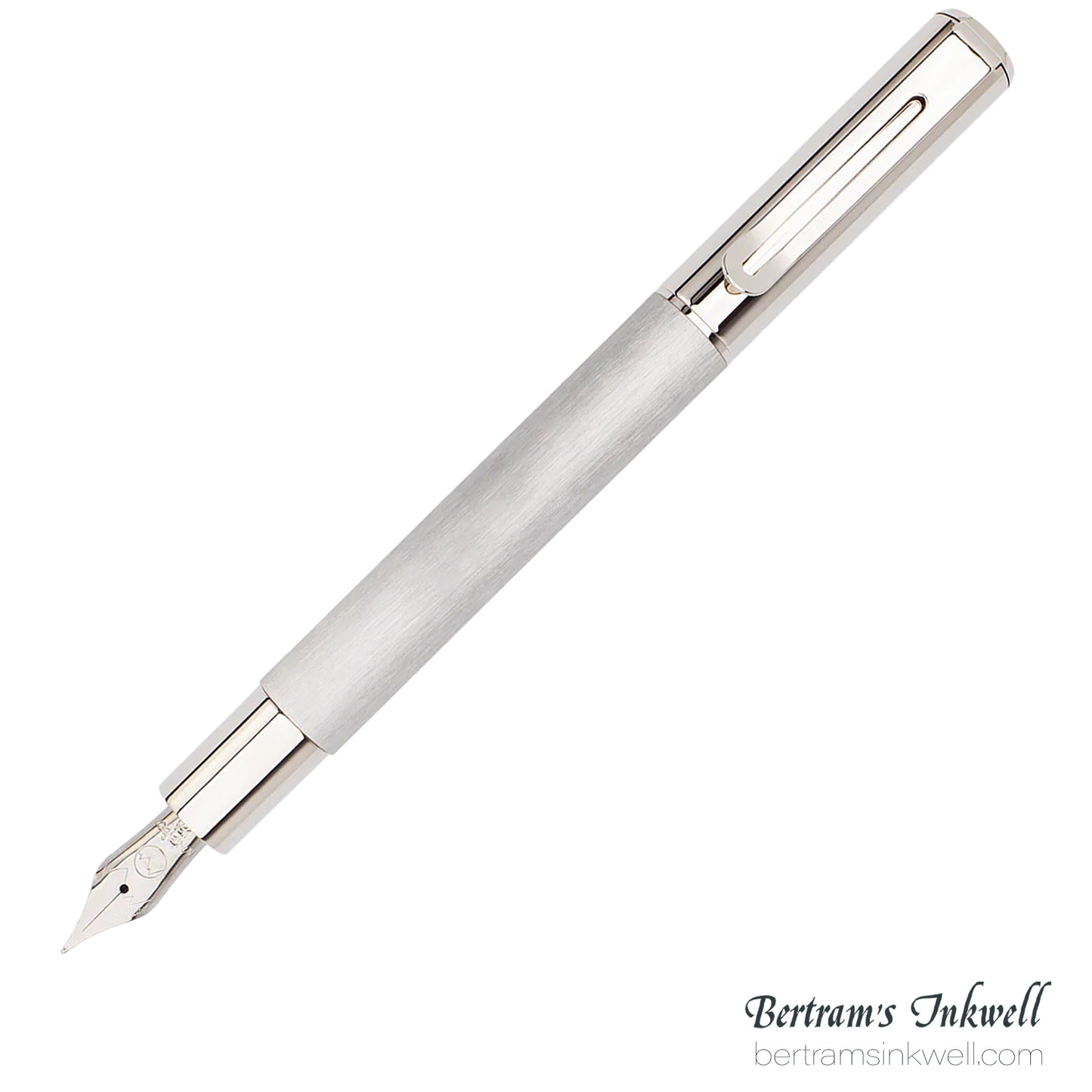 Monteverde Ritma Brushed Stainless Steel Fountain Pen