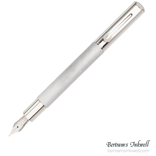 Monteverde Ritma Brushed Stainless Steel Fountain Pen