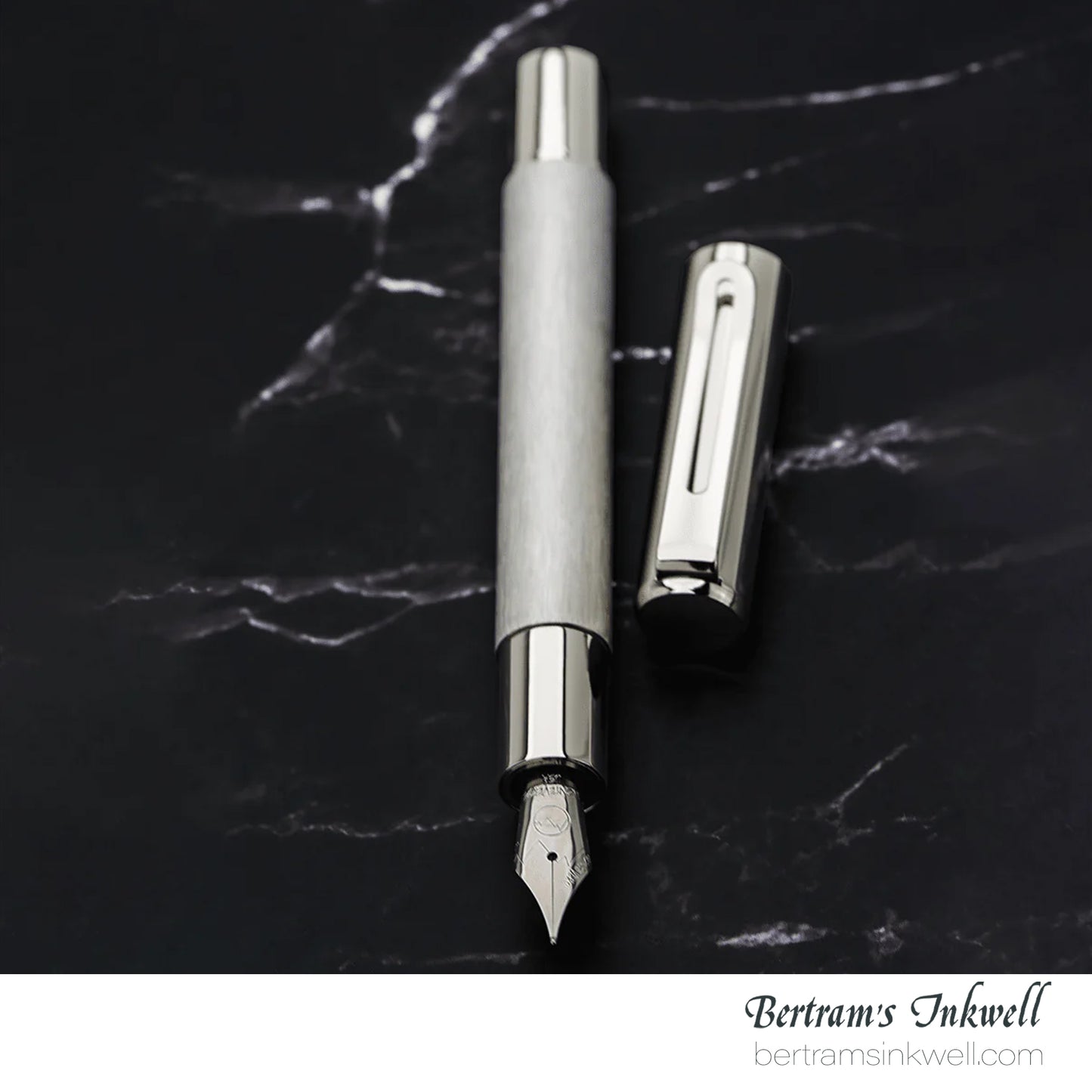 Monteverde Ritma Brushed Stainless Steel Fountain Pen