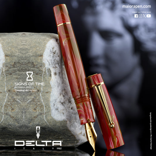 Delta Signs Of Time Art Edition Classical Art Fountain Pen