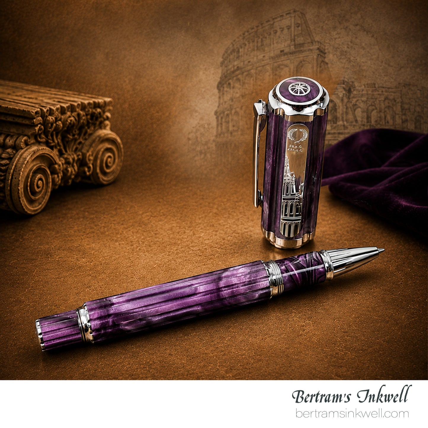 Signum Imperial Rome Limited Edition Rollerball With Leather Pen Case 2010