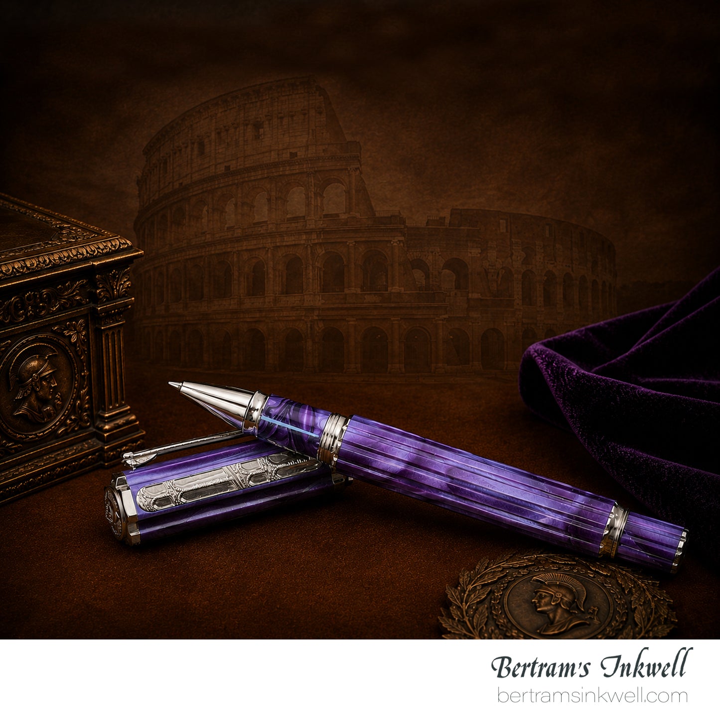 Signum Imperial Rome Limited Edition Rollerball With Leather Pen Case 2010