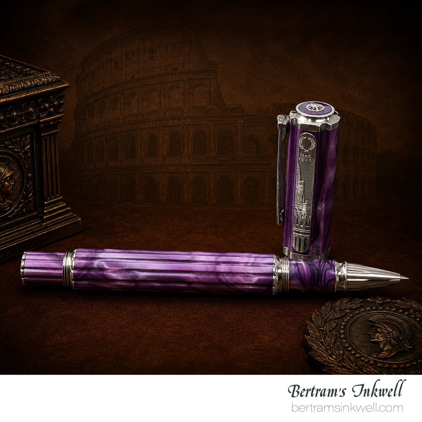 Signum Imperial Rome Limited Edition Rollerball With Leather Pen Case 2010